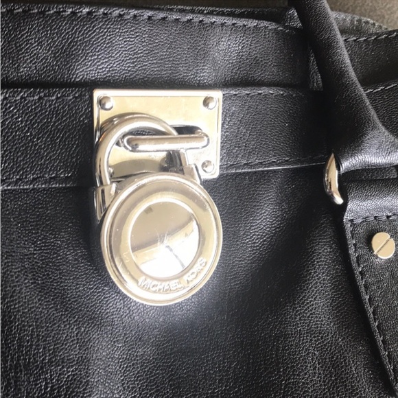 Michael Kors Hampton Large Satchel Bag - Picture 3 of 9